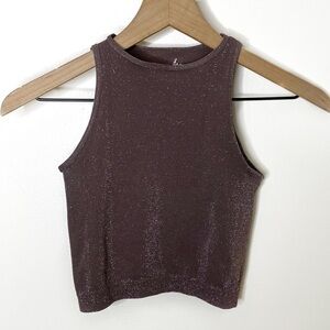 Free People Intimately Seamless Sparkly Top